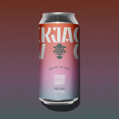 Citra Light beer artwork