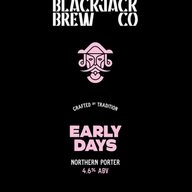 Early Days beer artwork