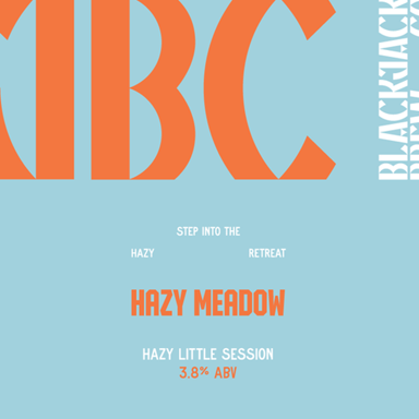 Hazy Meadows beer artwork