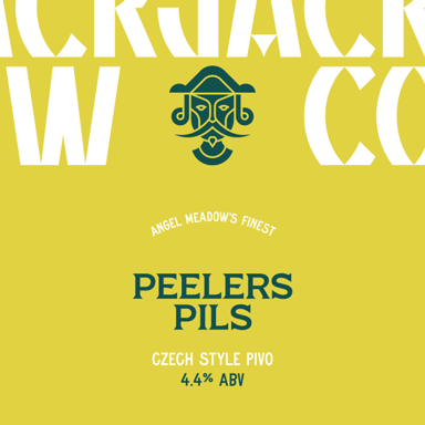 Peelers Pils beer artwork