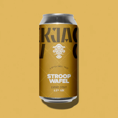 Stroopwafel beer artwork