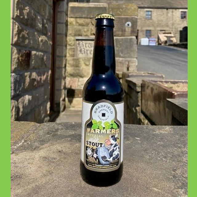 Farmers Imperial Milk Stout beer artwork