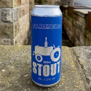 Farmers Nitro Stout beer artwork