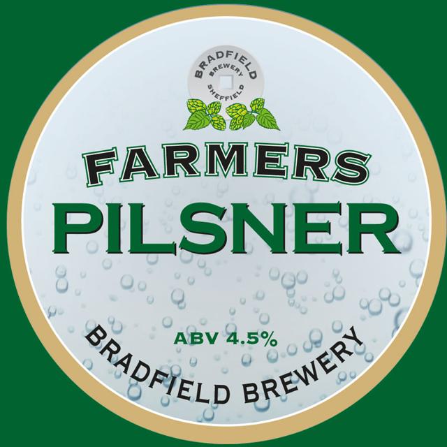 Farmers Pilsner beer artwork