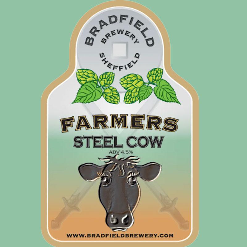 Artwork for Farmers Steel Cow by Bradfield Brewery