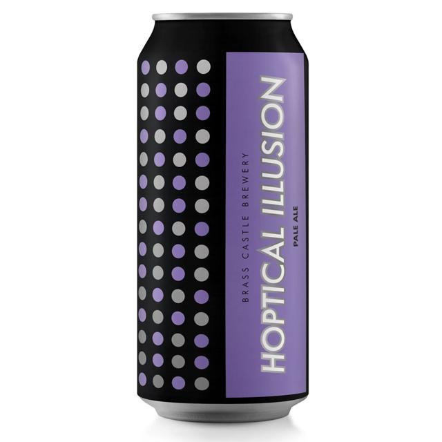 Hoptical Illusion beer artwork