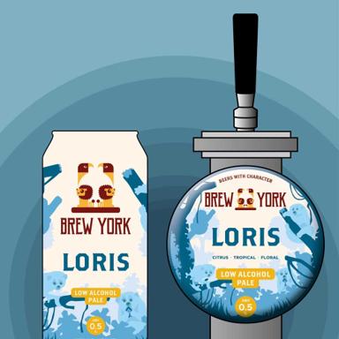 Loris beer artwork