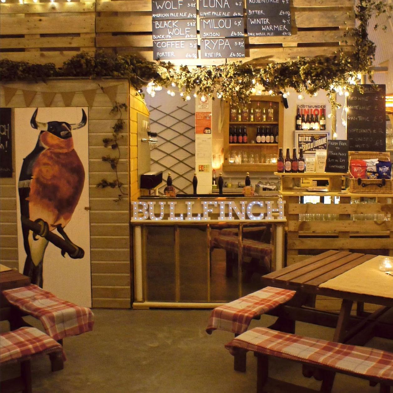 Bullfinch Brewery taproom