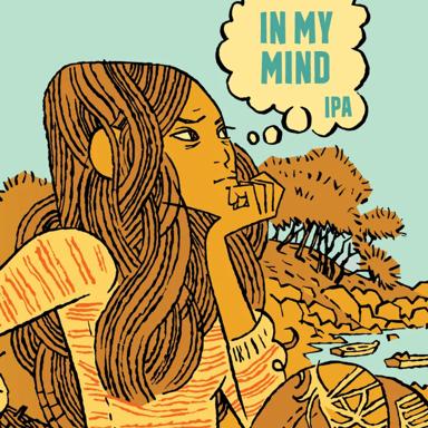 In My Mind beer artwork