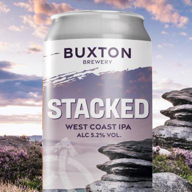 Stacked beer artwork