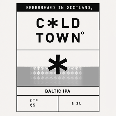 Baltic IPA beer artwork