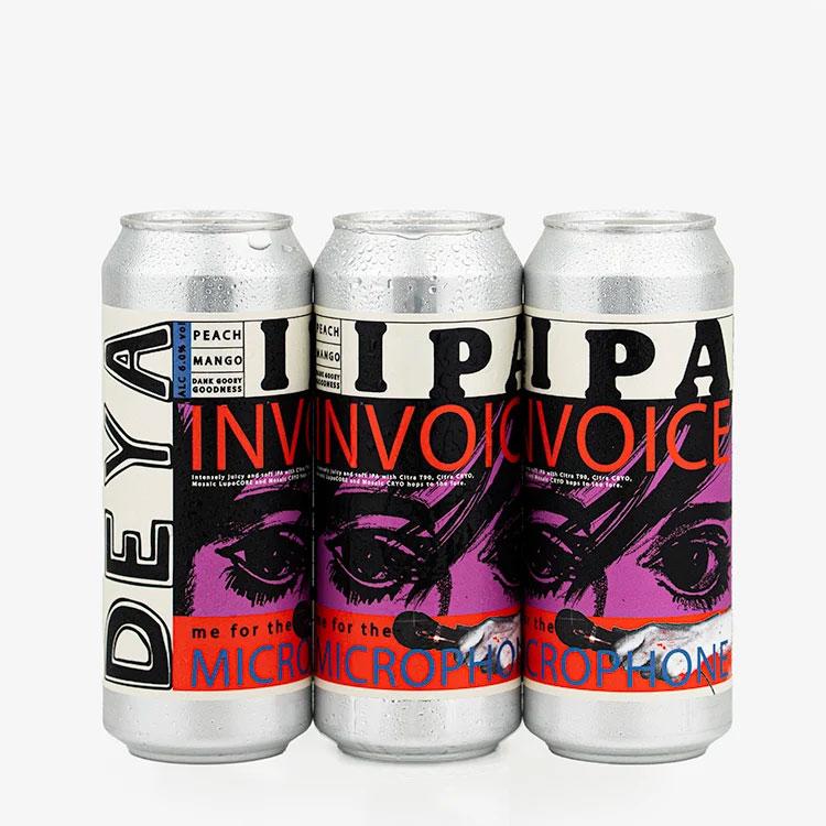 Artwork for Invoice Me For The Microphone by DEYA Brewing