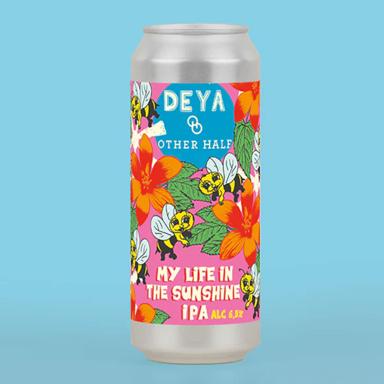 My Life In The Sunshine beer artwork
