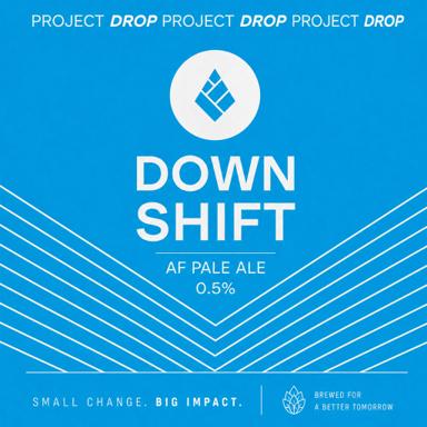 Down Shift beer artwork