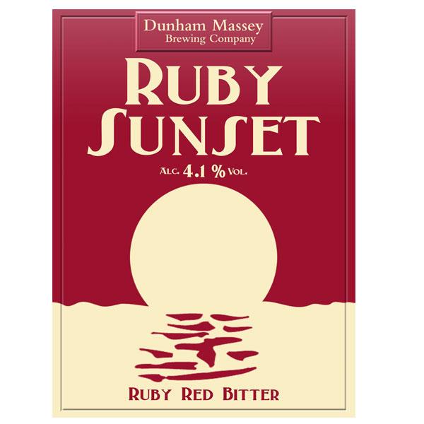 Artwork for Ruby Sunset by Dunham Massey Brewing