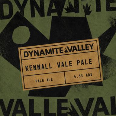 Kennall Vale Pale beer artwork
