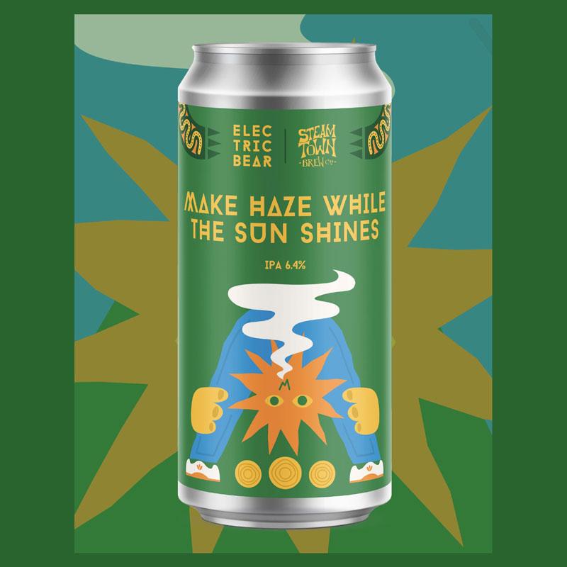 Artwork for Make Haze While The Sun Shines by Electric Bear Brewing