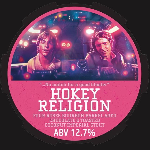 BA Hokey Religion beer artwork