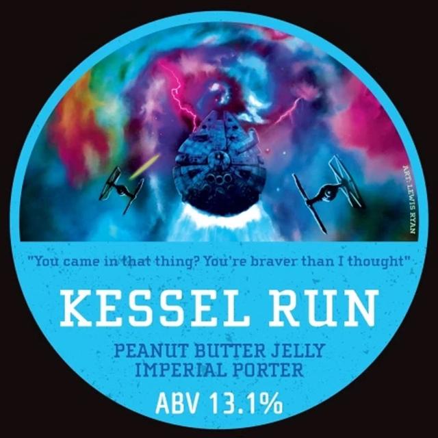 Kessel Run (2023) beer artwork
