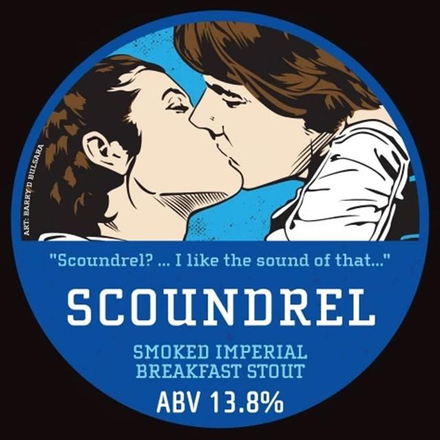 Scoundrel (2023) beer artwork