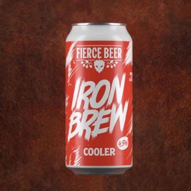 Iron Brew beer artwork