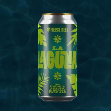 La Laguna beer artwork