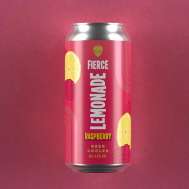 Fierce Lemonade with Raspberry beer artwork