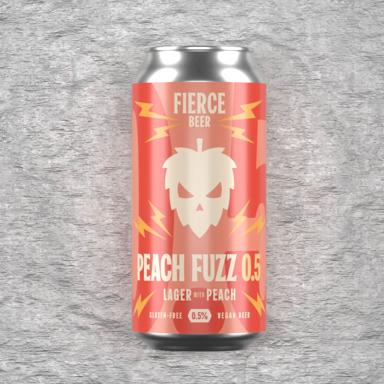 Peach Fuzz 0.5 beer artwork