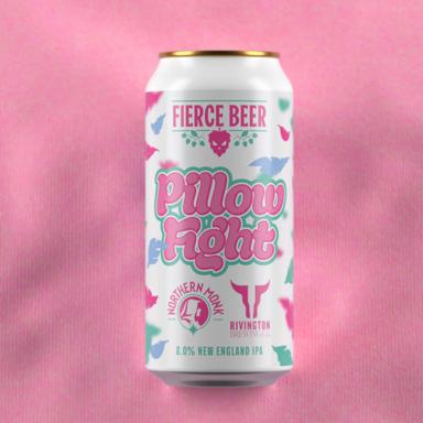 Pillow Fight beer artwork
