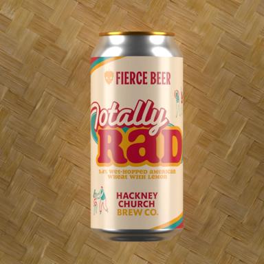 Totally Rad beer artwork