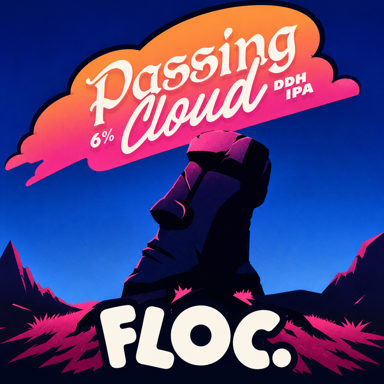 Passing Cloud beer artwork