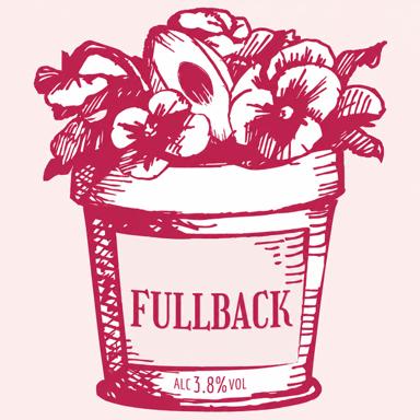 Fullback beer artwork