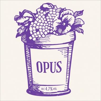 Opus beer artwork