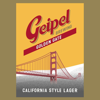 Golden Gate beer artwork