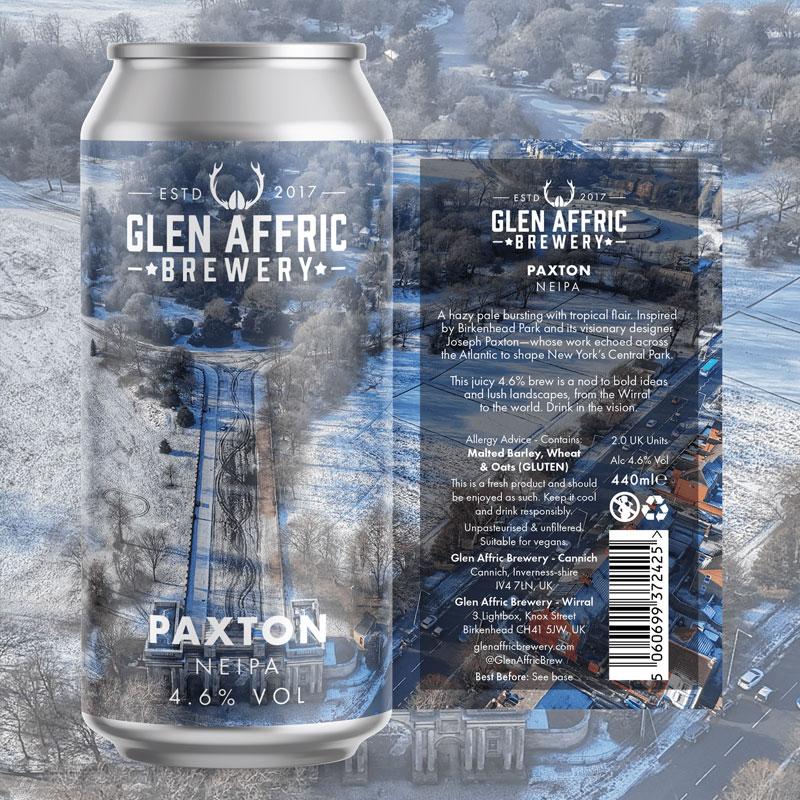 Artwork for Paxton by Glen Affric Brewery