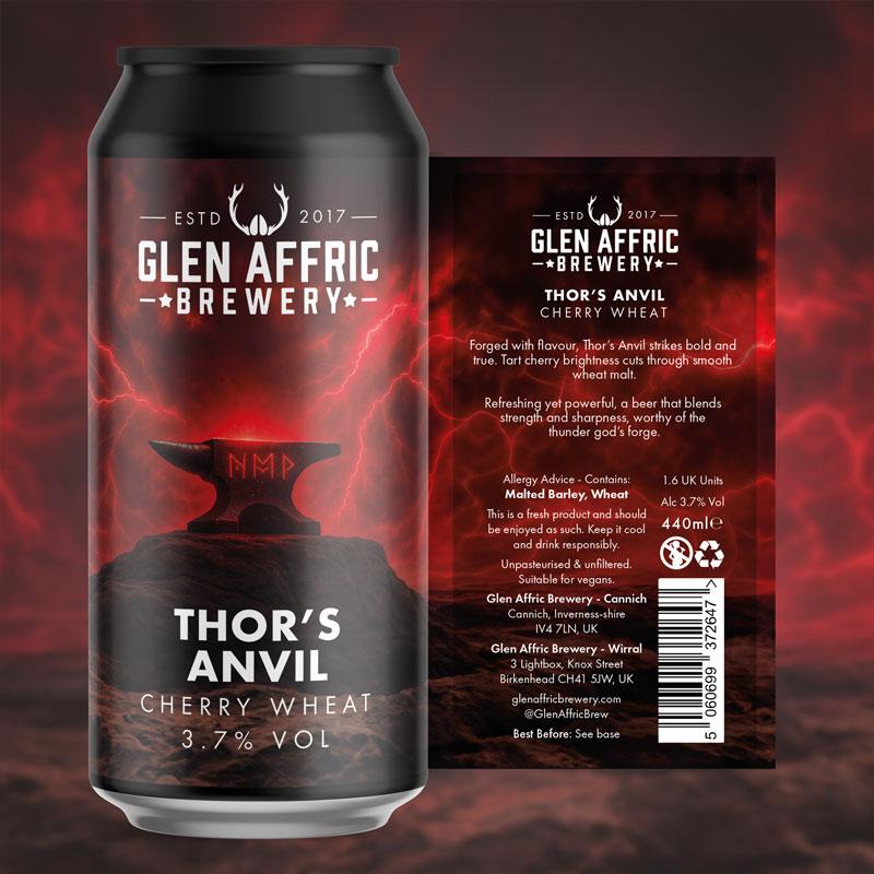 Artwork for Thor's Anvil by Glen Affric Brewery