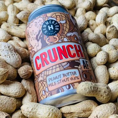 CRUNCH AF beer artwork