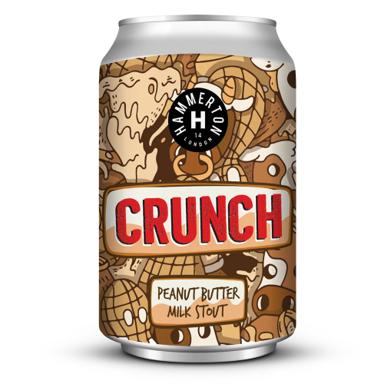 CRUNCH Peanut Butter Stout beer artwork