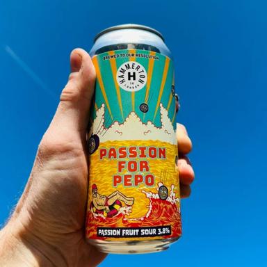PASSION FOR PEPO beer artwork
