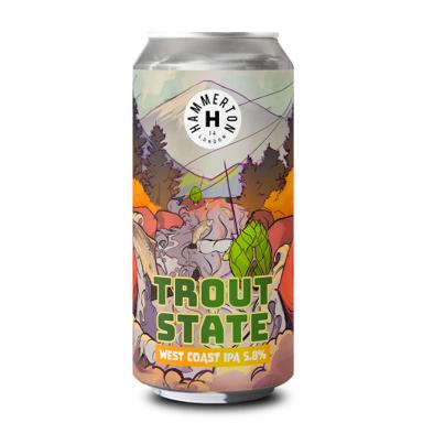 Troute State beer artwork