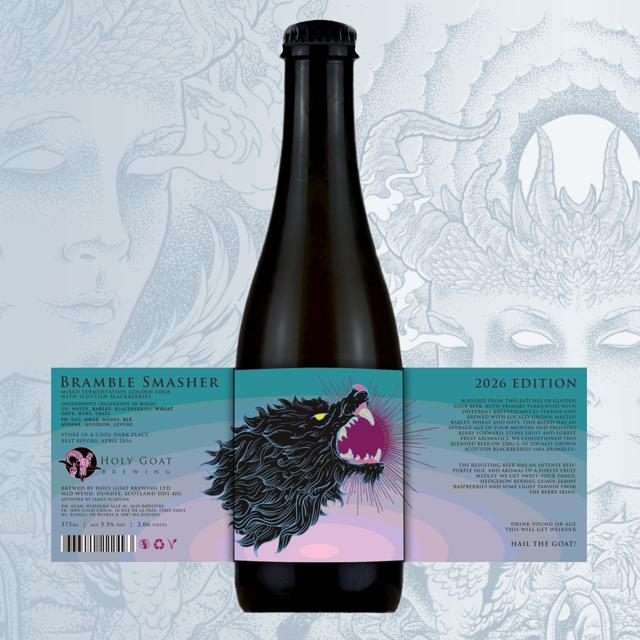 Bramble Smasher 2026 beer artwork