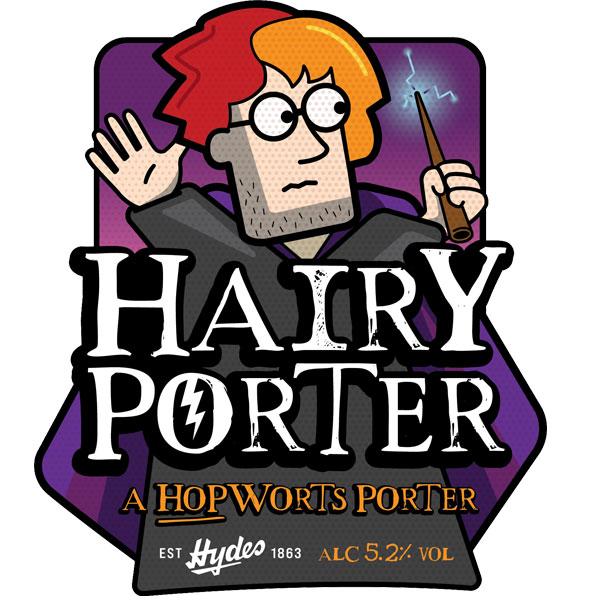 Artwork for Hairy Porter by Hydes Brewery