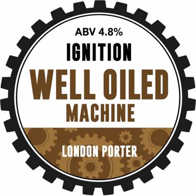 Well Oiled Machine beer artwork