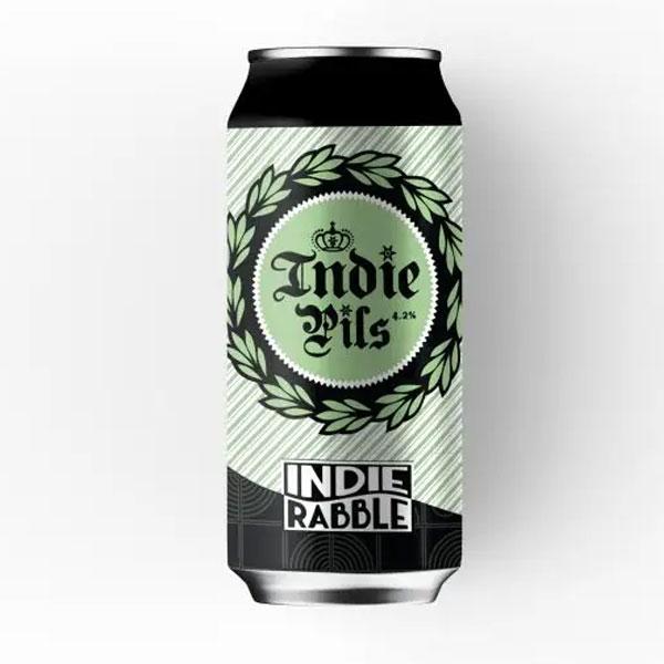 Indie Pils beer artwork