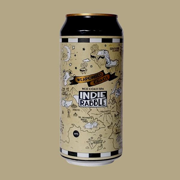 Weaponised Chaos beer artwork