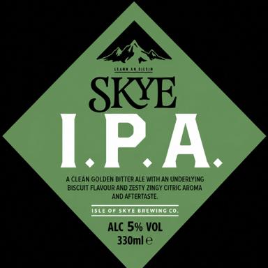 Skye IPA beer artwork