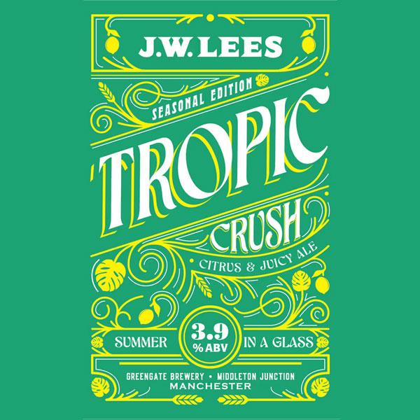 Tropic Crush beer artwork