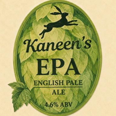 EPA (English Pale Ale) beer artwork