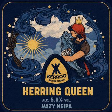 Herring Queen beer artwork
