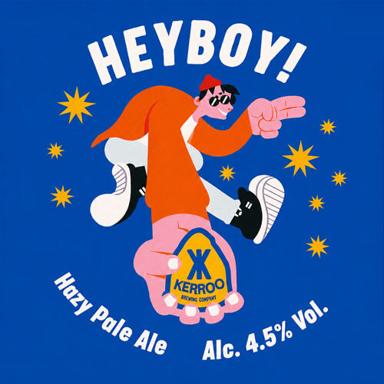 Heyboy beer artwork